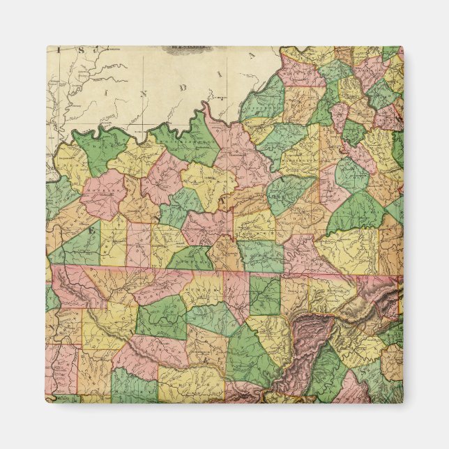 Íman Kentucky, Tennessee e parte de Illinois (Frente)