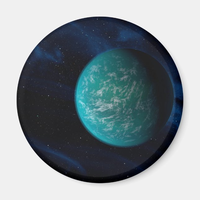 Íman Kepler 22b, Um Planeta Extrasolar. (Frente)