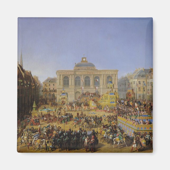 Íman Kermesse no Santo-Omer em 1846 (Frente)