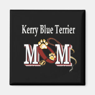Íman Kerry Blue terrier mãe Magnet
