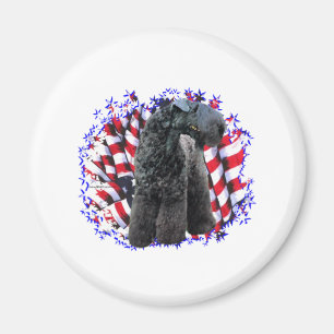 Íman Kerry Blue Terrier Patriot