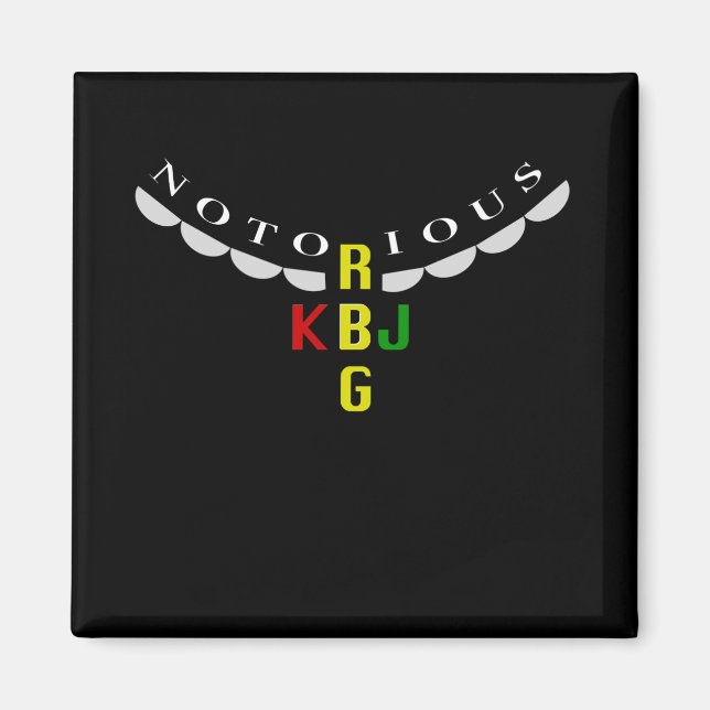 Íman Ketanji Jackson e Ruth Ginsburg Magnet (Frente)