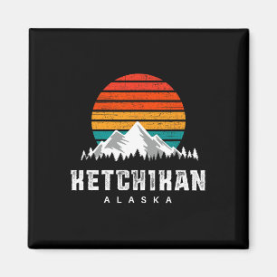 Íman Ketchikan Alaska - Cena De Montanha - Esqui E Cami