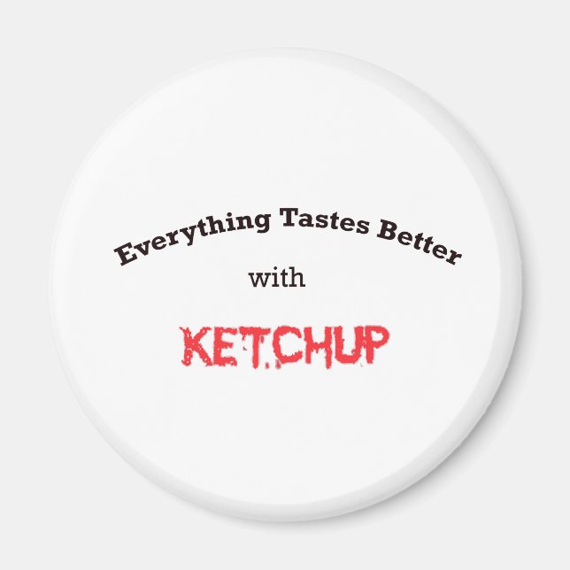 Íman ketchup (Frente)