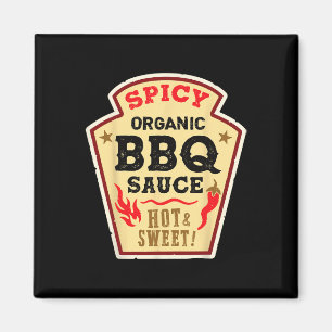 Íman Ketchup Byrbeque Hallowe Grill Hot Spicy Molho de