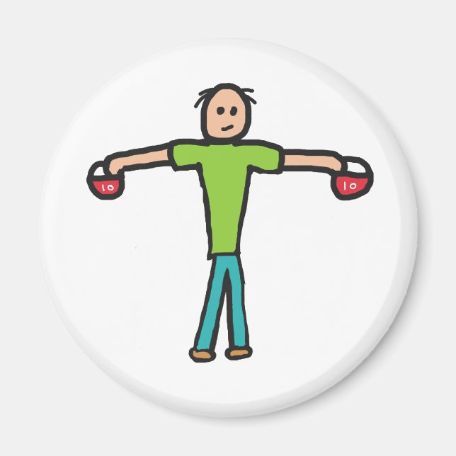 Íman Kettlebells (Frente)
