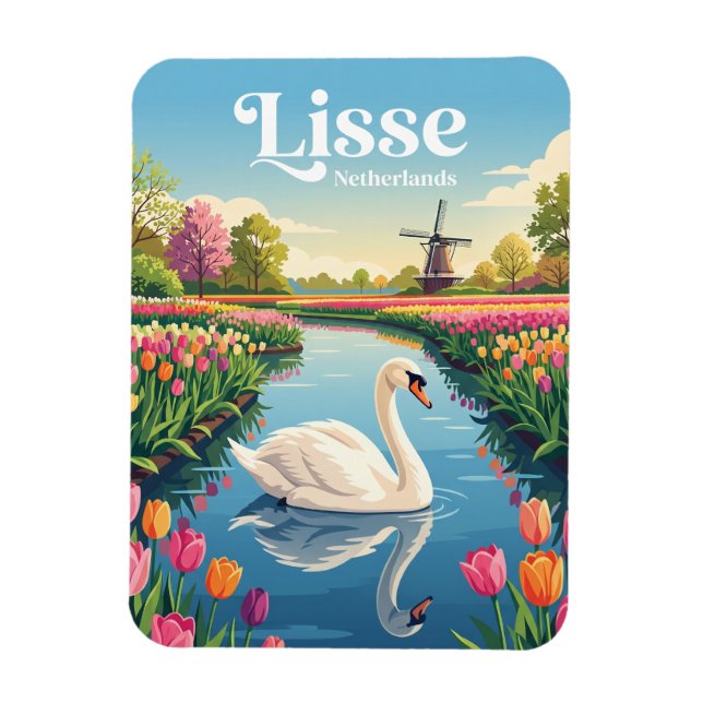 Íman Keukenhof Países Baixos (Vertical)