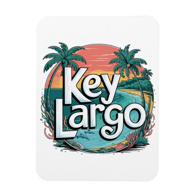 Íman Key Largo (Vertical)