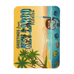 Íman Key Largo Flórida – Férias Tropicais