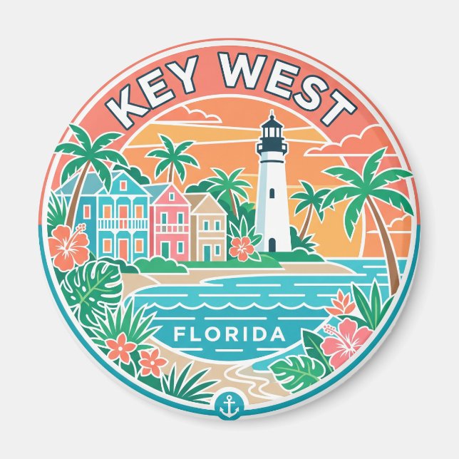 Íman Key West, Flórida (Frente)
