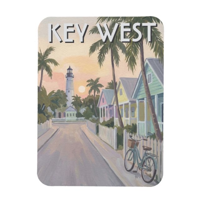 Íman Key West Florida Travel (Vertical)