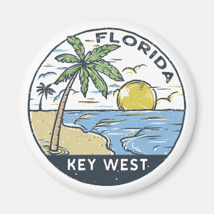 Íman Key West Florida Vintage Emblem