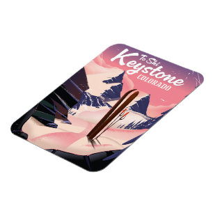 Íman Keystone para esquiar