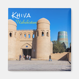 Íman Khiva, Usbequistão - Porta de gemidos