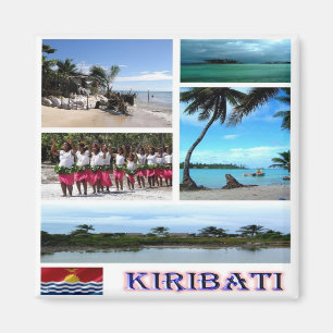 Íman KI - Kiribati - colagem do mosaico