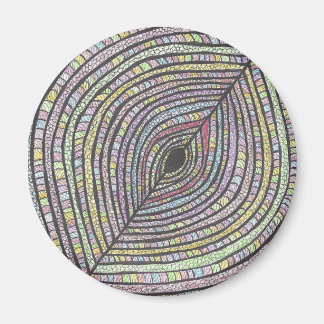 Íman Kian | Ímãs de Arte Abstrata Desenhada à Mão