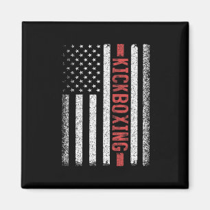 Íman Kickboxing Bandeira Americana 4 De Julho Kickboxer
