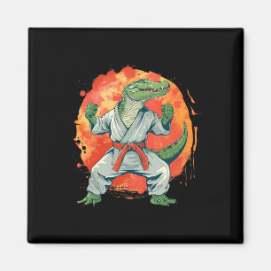 Íman Kickboxing Crocodilo Taekwondo Caratê Mma Engraçad