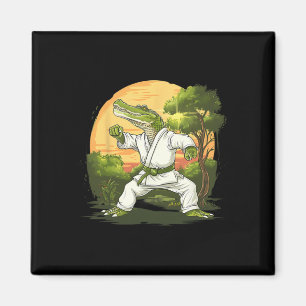 Íman Kickboxing Crocodilo Taekwondo Karatê Mma Engraçad