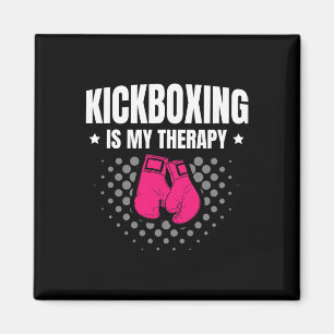 Íman Kickboxing É Minha Terapia Artes Marciais Para Um 