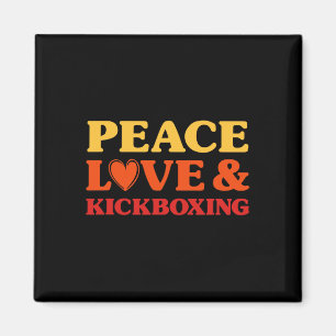 Íman Kickboxing Eu Amo Kickboxing Para Homens e Mulhere
