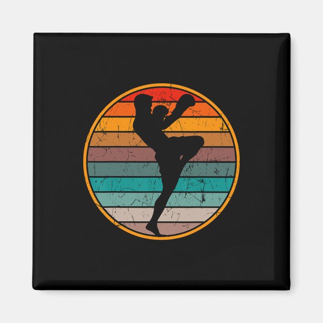 Íman Kickboxing Kickboxer Muay Thai Karate Boxe Mma  (Frente)