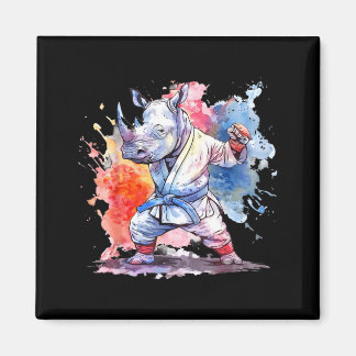 Íman Kickboxing Rhino Taekwondo Caratê MMA Engraçado