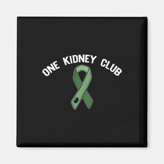 Íman Kidney Club Me Pergunte Como Entrar No Organ Donor (Frente)