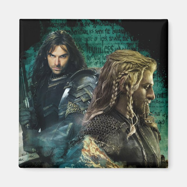 Íman Kili & Fili sobre Erebor (Frente)