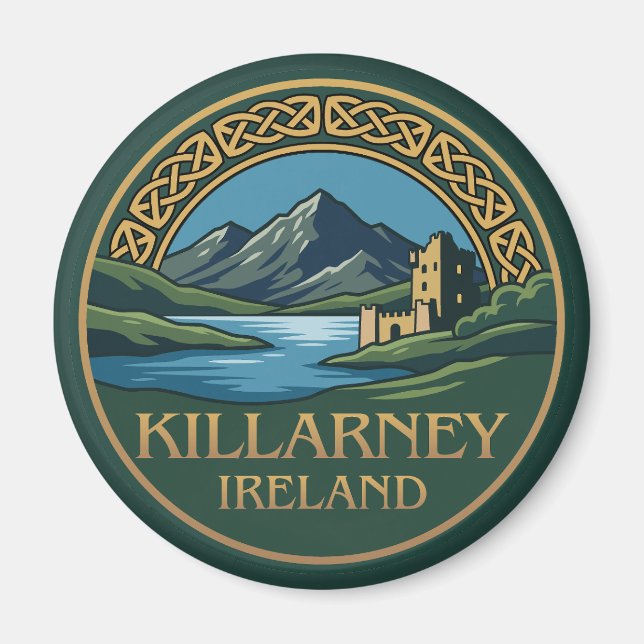 Íman Killarney Irlanda (Frente)