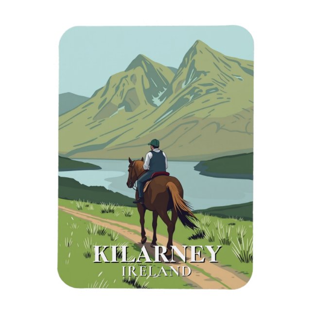 Íman Killarney National Park Horseback Viagem (Vertical)