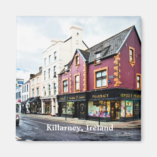 Íman Killarney, vista de rua na Irlanda (Frente)