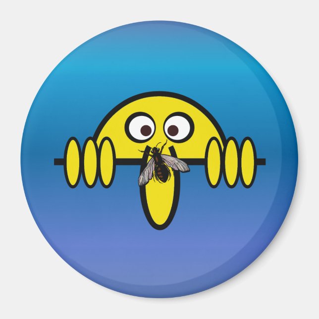Íman Kilroy Fly em Nose (Frente)