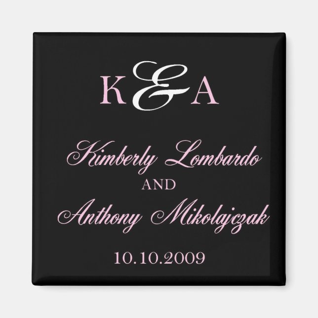 Íman kim e Anthony em preto (Frente)