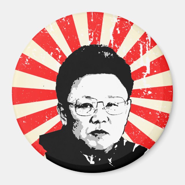 Íman Kim Jong Il (Frente)