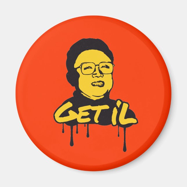 Íman Kim Jong Il - Get's Il (Frente)