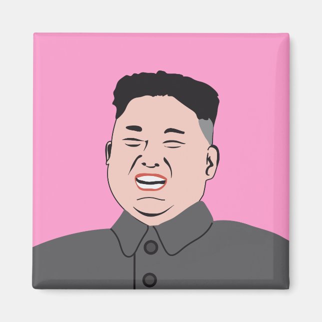 Íman Kim Jong-un rindo (Frente)