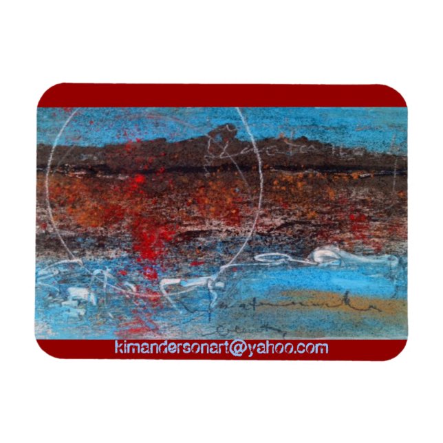 Íman KimAndersonArt Magnet (Horizontal)