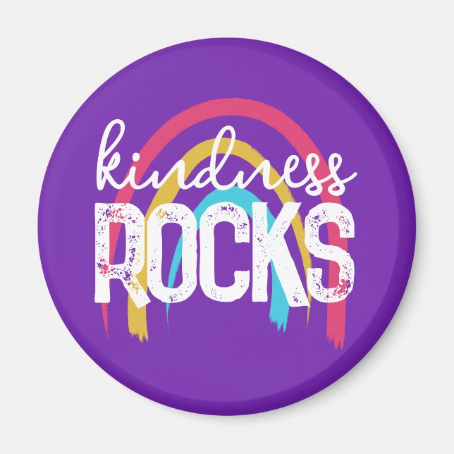 Íman Kindness Rocks Rainbow (Frente)