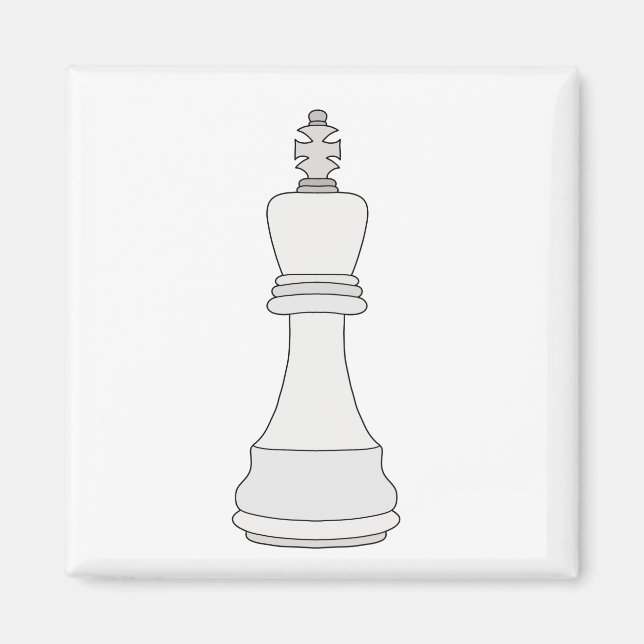 Íman King Chess (Frente)