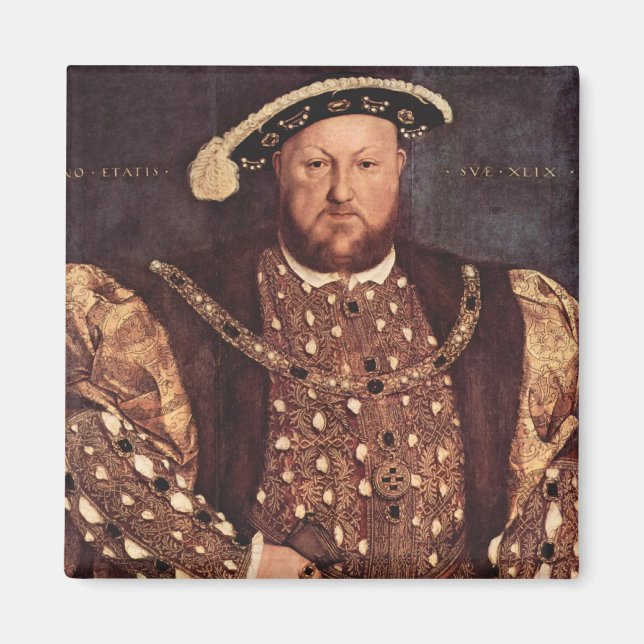 Íman King Henry VIII Magnet (Frente)