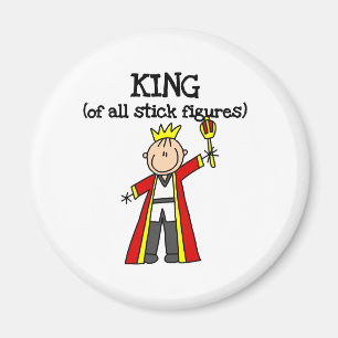 Íman King of Stick Figures