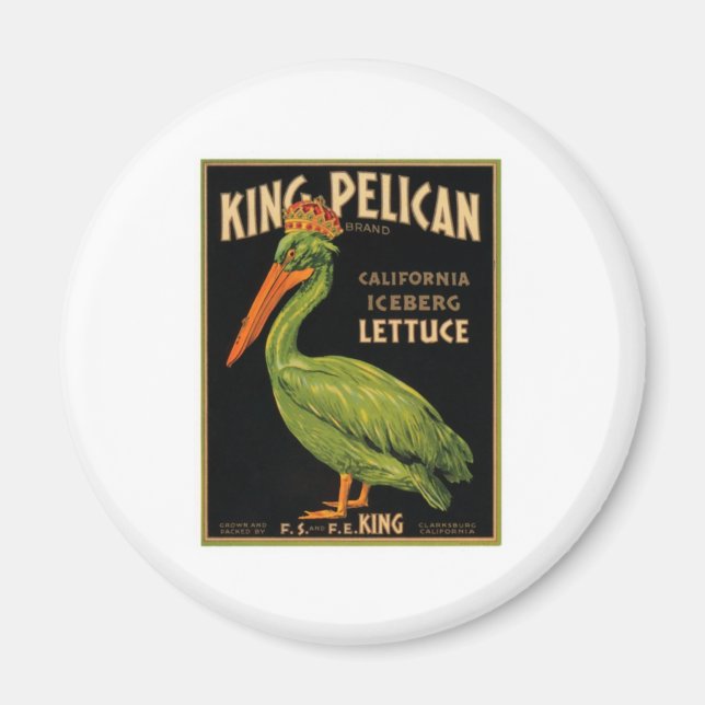 Íman King Pelican Lettuce (Frente)