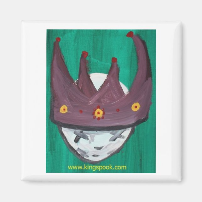 Íman King Spook 2" Magnet (Frente)