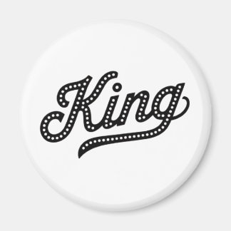 Íman King Typography elegant Design
