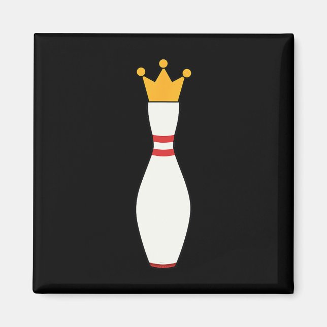 Íman Kingpin T Shirt Boliche League Gift (Frente)
