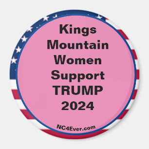 Íman Kings Mountain Women Suporte à Frigideira TRUMP 20