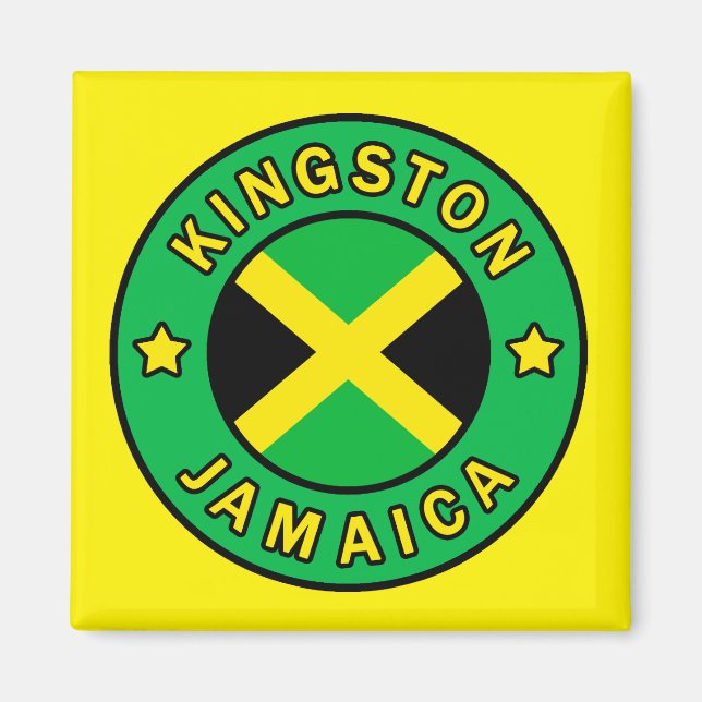 Íman Kingston Jamaica (Frente)