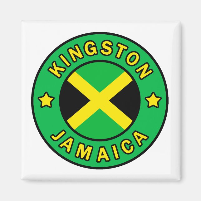 Íman Kingston Jamaica (Frente)