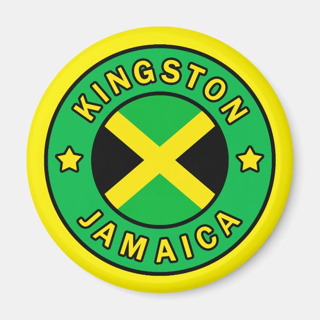 Íman Kingston Jamaica (Frente)